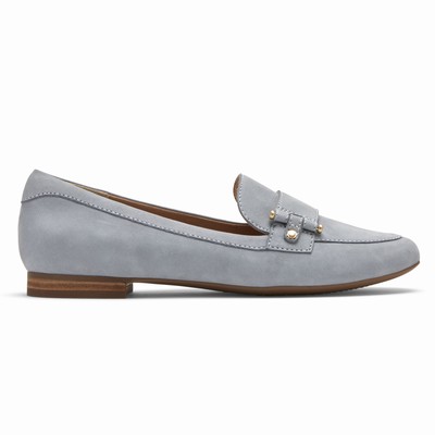 Mocassins Rockport Total Motion Tavia Belt Mulher Azuis PT-04971